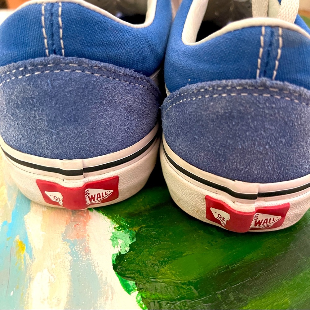 VANS BLUE CLASSICS SZ 4.5 - Picture 4 of 4